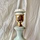 Old large porcelain lamp base - cashmere decor