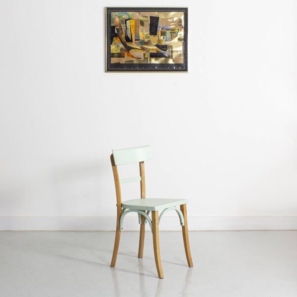 Chaise bistrot Baumann relookée