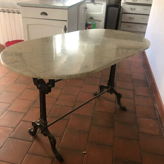 Marble bistro table