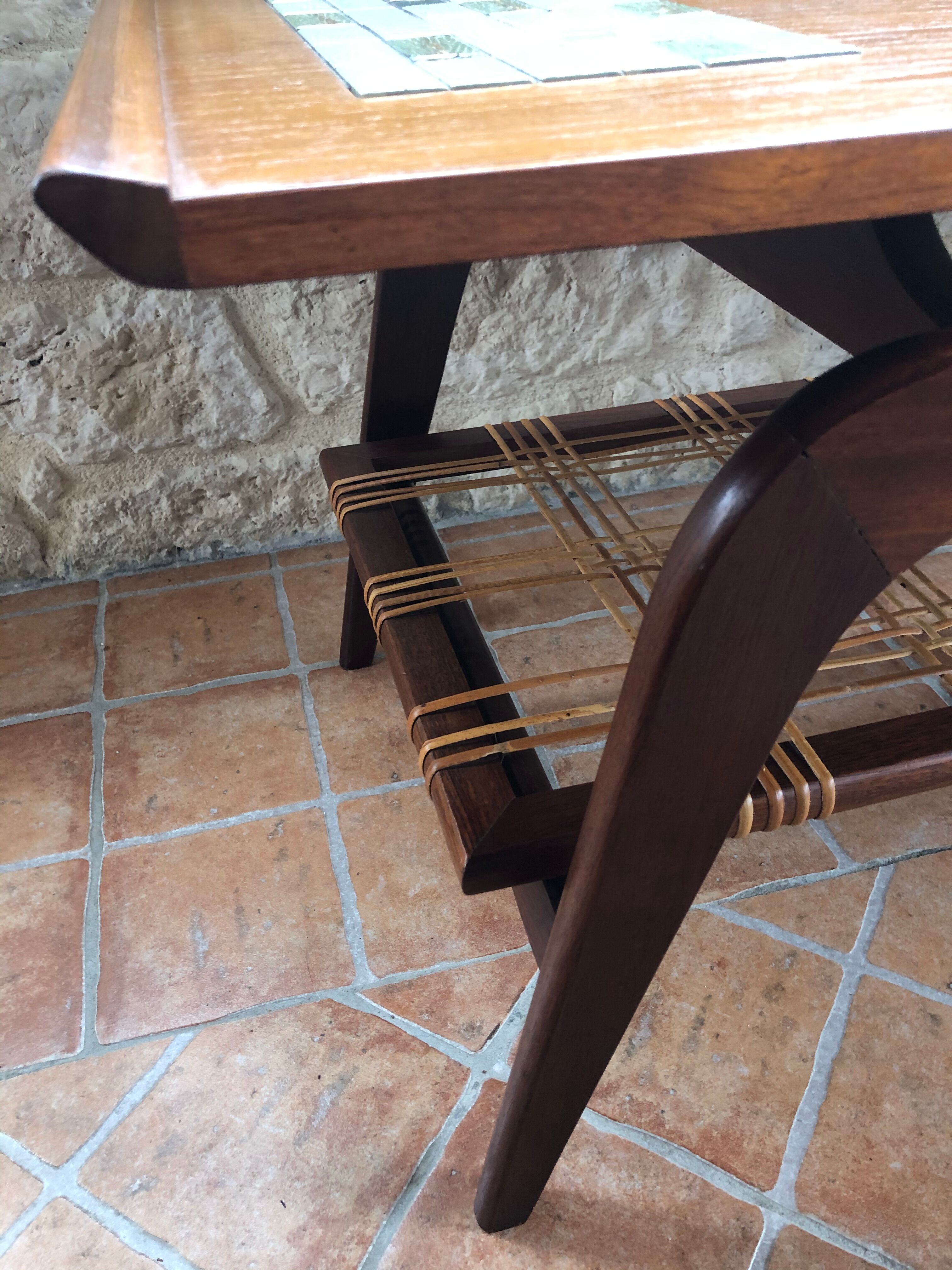 Scandinavian teak table circa 60