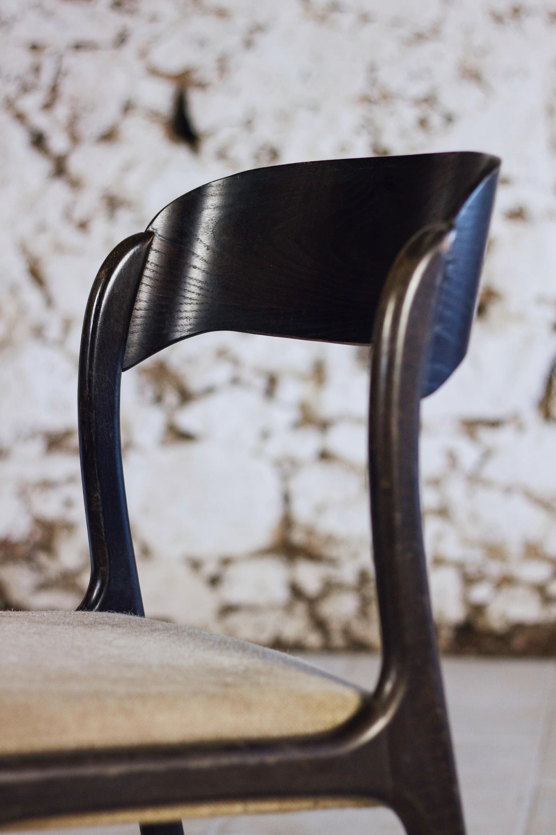 Set of 6 Traineau chairs by Baumann, 1960