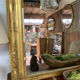 Fireplace mirror