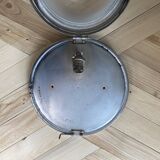 Wall light ceiling light thick glass chrome metal support