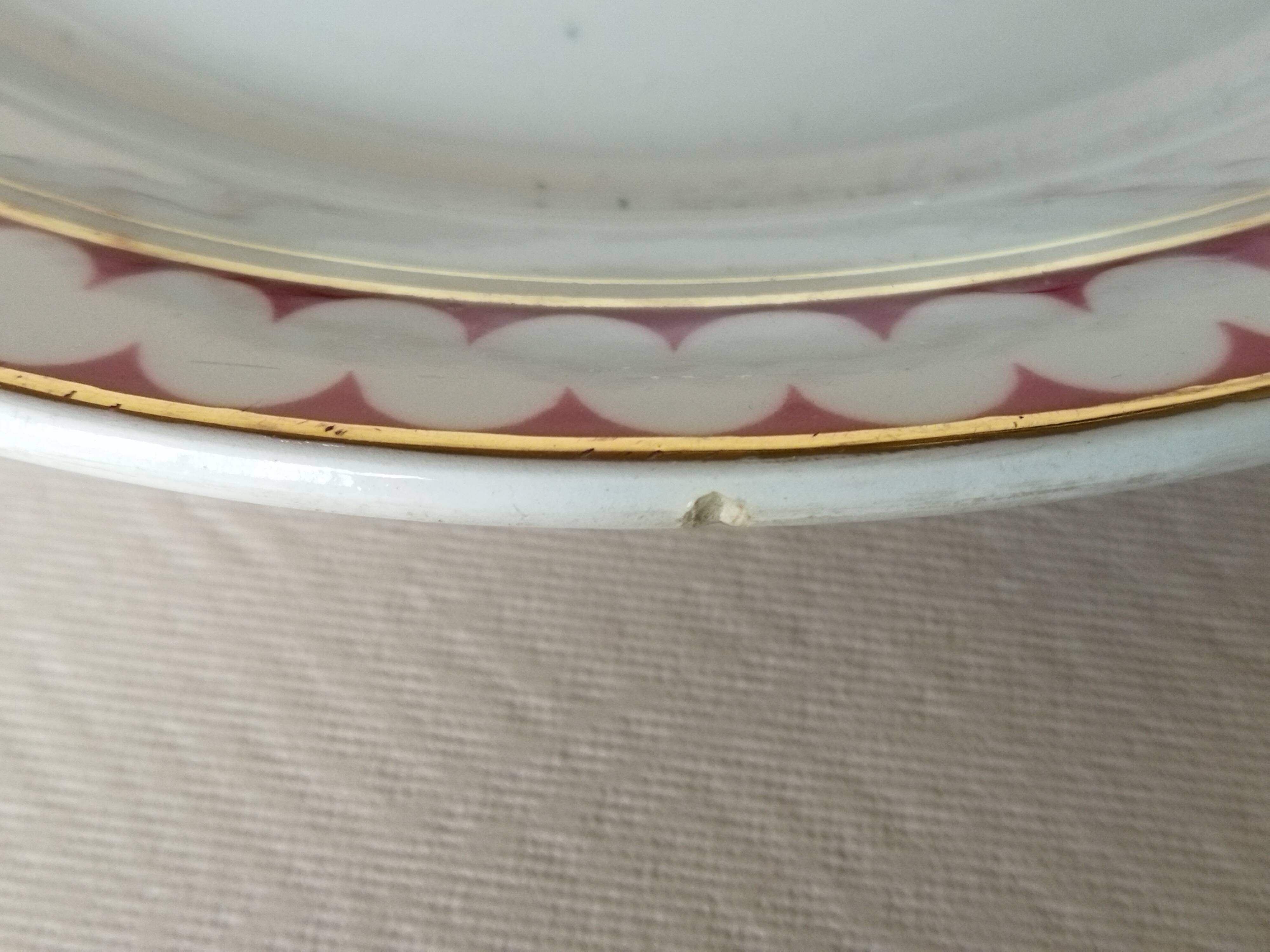 5 KG Lunéville flat plates, Madrigal model