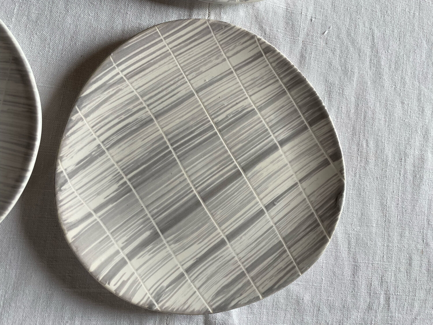 Dessert plates Voile Niderviller