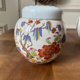Set of two English ceramic pots