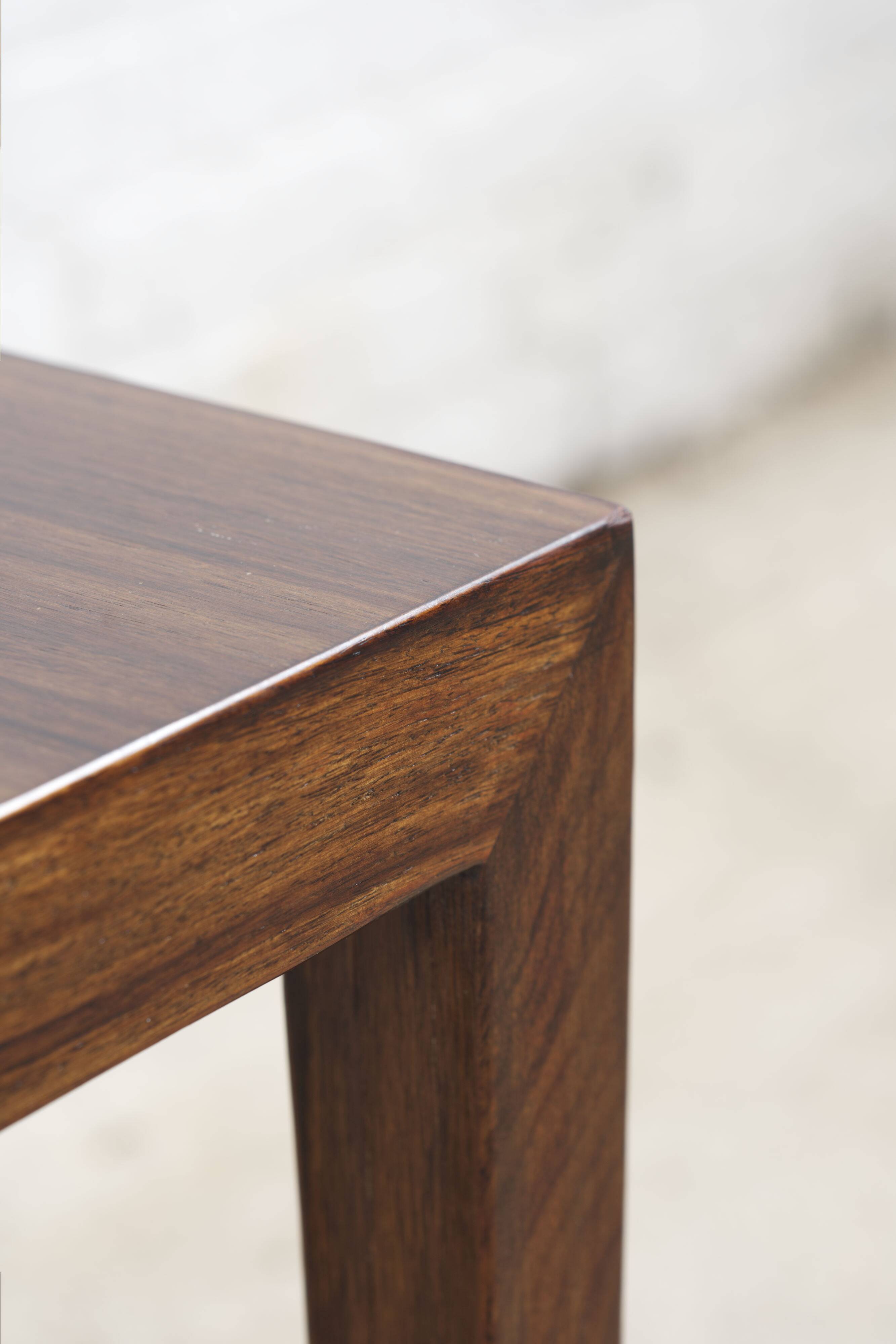 Table d'appoint en teck de Severin Hansen, années 1960
