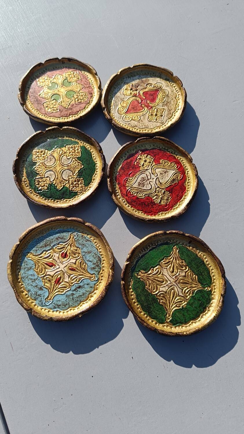 Florentine Venetian coasters