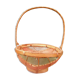 Retro egg wicker basket