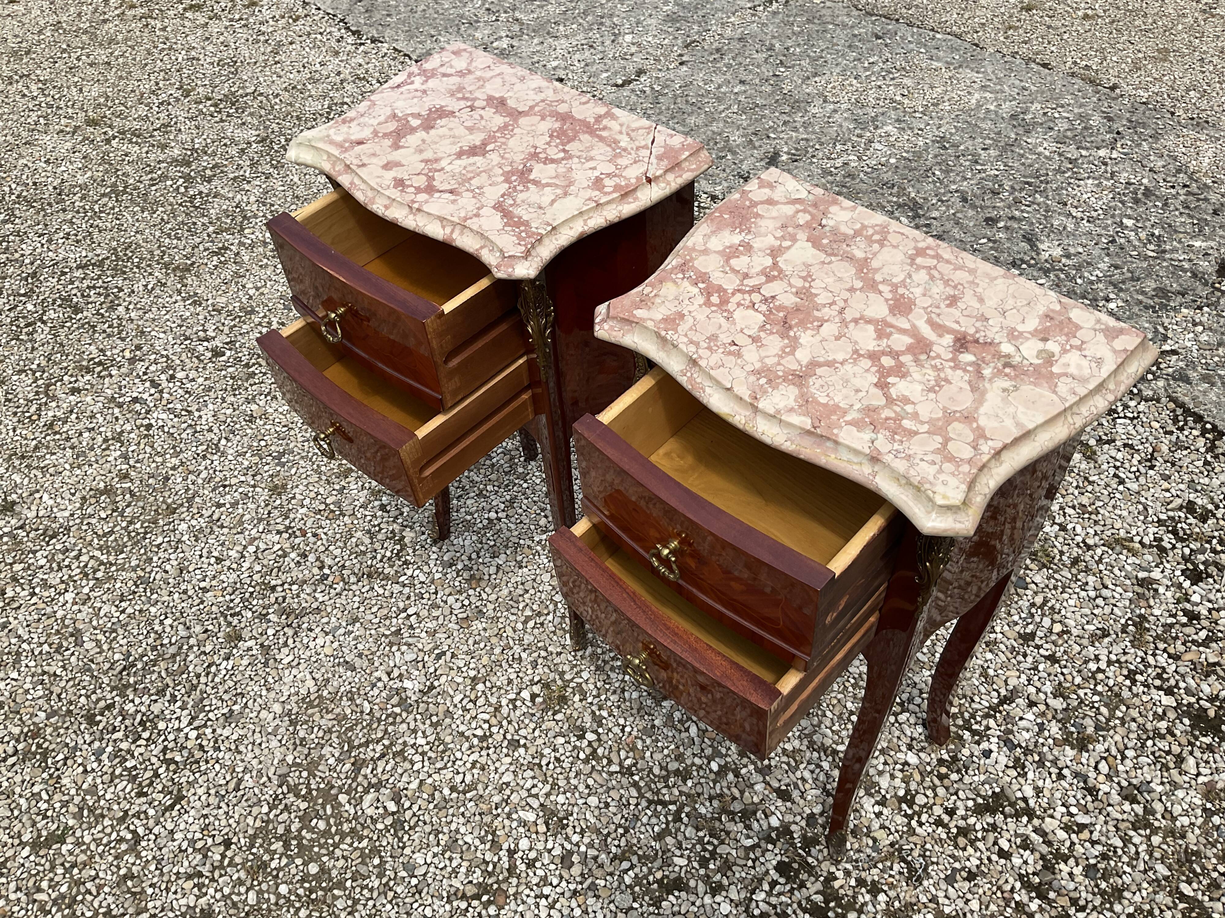 Pair of bedside tables