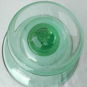 Glass coupe on a stand
