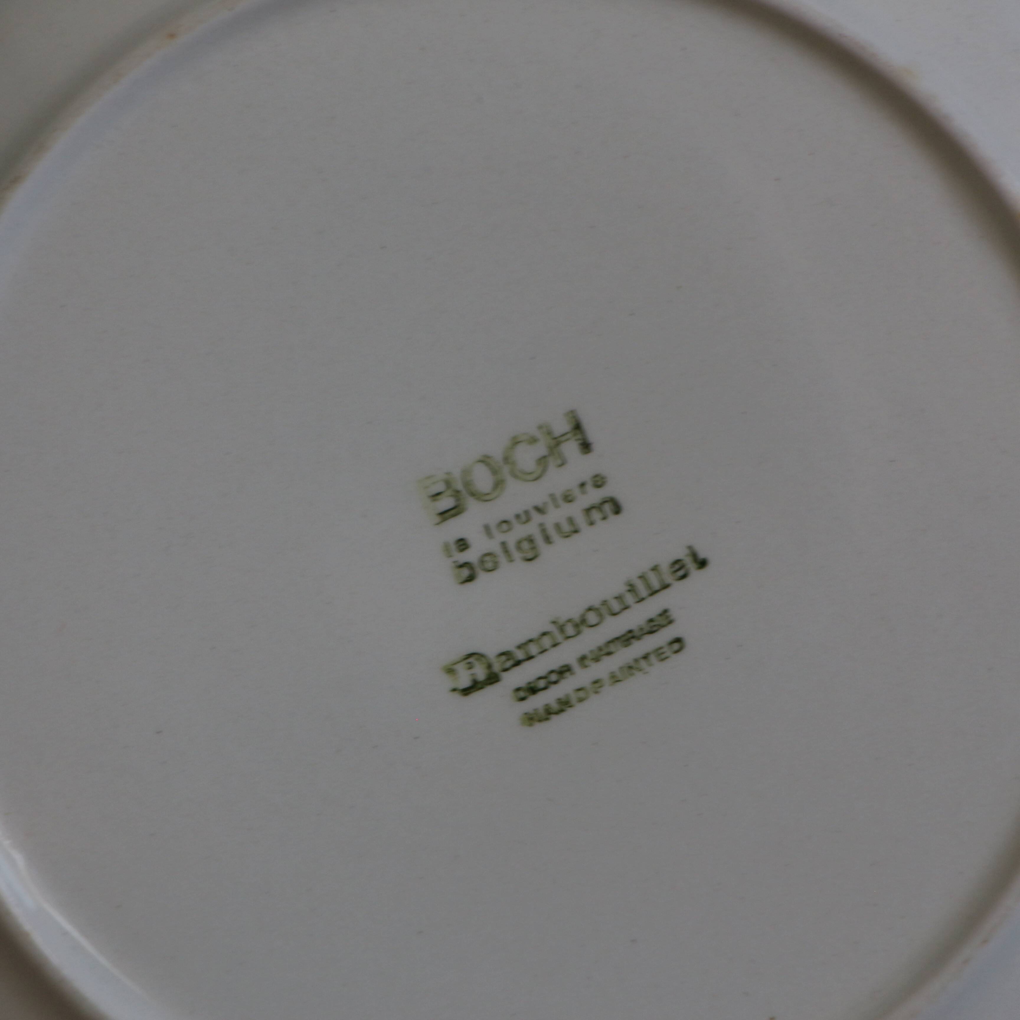 Hollow plates Boch Rambouillet