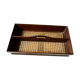 Wood plateau and two compartments