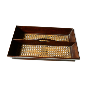 Wood plateau and two compartments