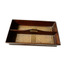 Wood plateau and two compartments