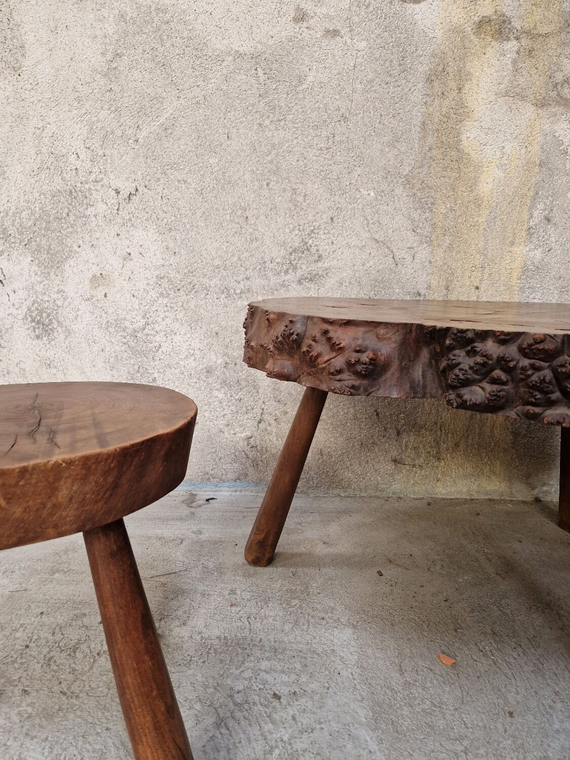 Freeform walnut set 1960