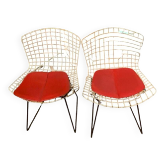 Pair of Vintage Chairs by Harry Bertoia for Knoll International, 1970s