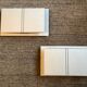 Pair of designer wall lights from the 80s-90s