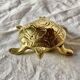 Cendrier " tortue " en laiton
