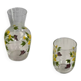 Hand painted drink set