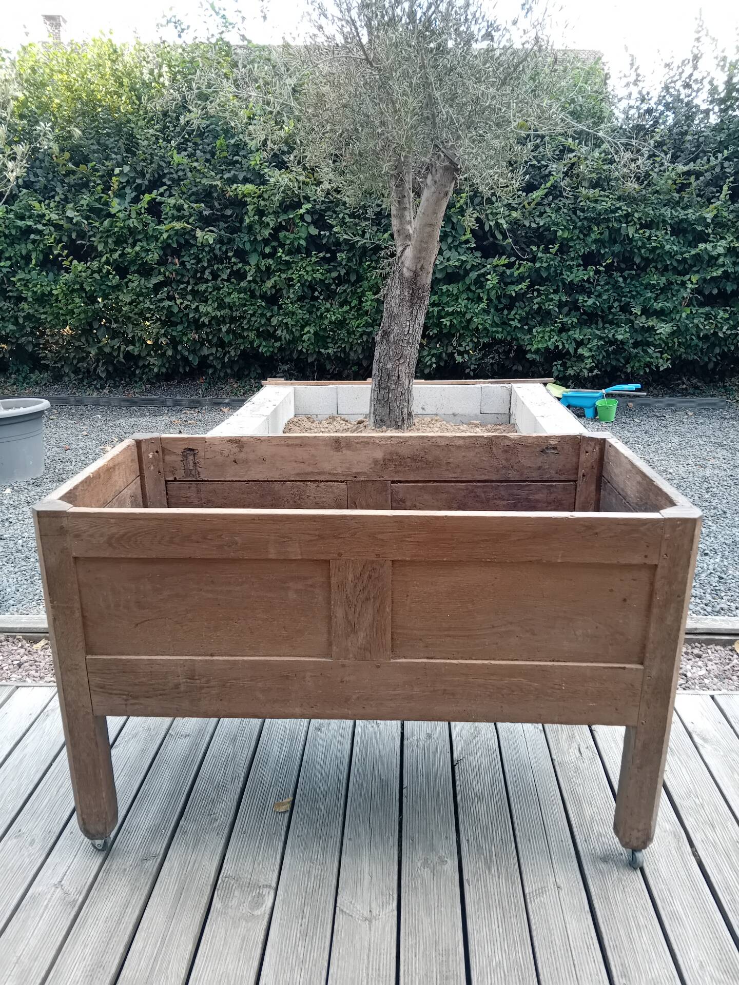 Wooden chest (Maie)