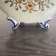Antique cache-pot in Art Nouveau faience