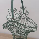 Wrought iron basket