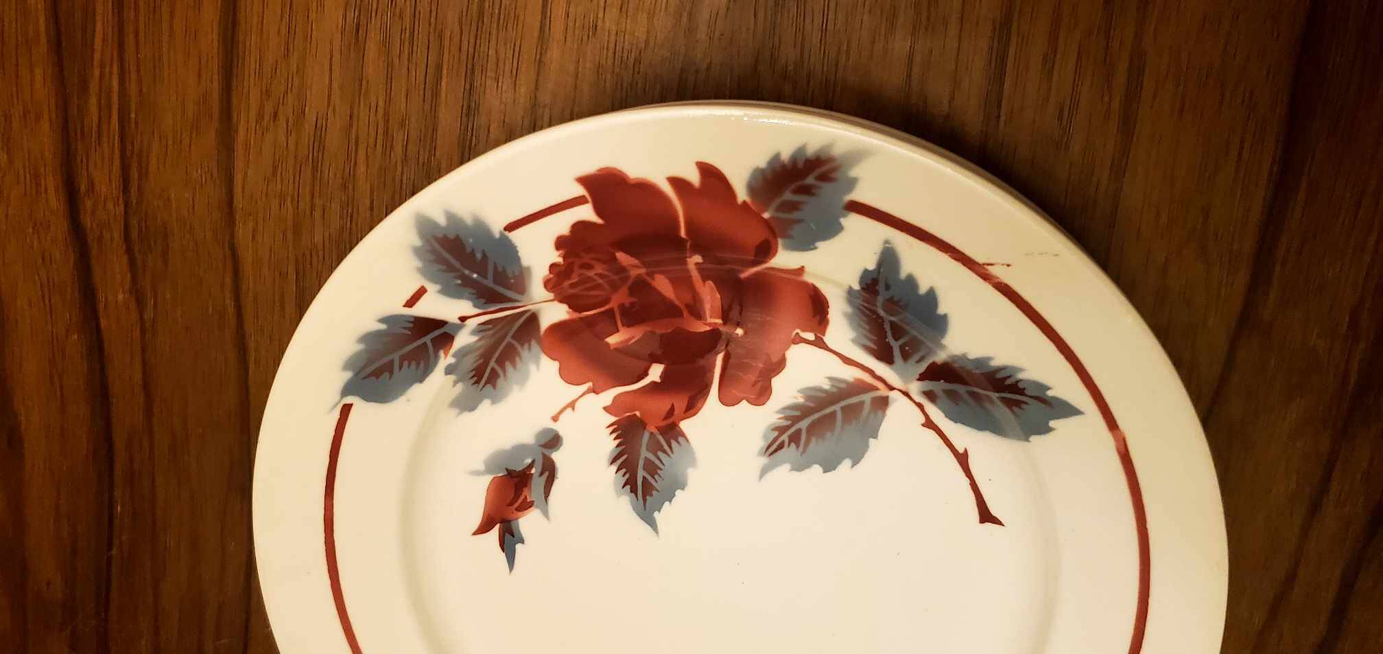 Set of 6 Hamage & Moulin des Loups plates