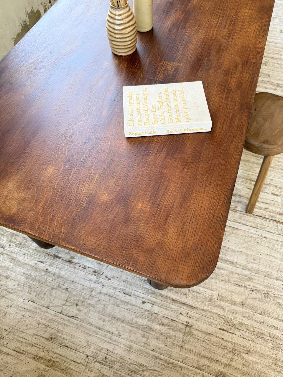 1950s oak reconstruction table