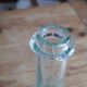Paire de carafes à décanter en verre soufflé
