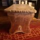 Wooden farm stool, handicraft, XIXh century