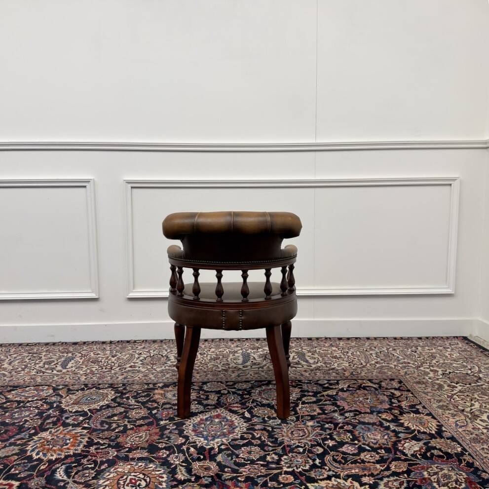 Set of Classic English Springvale Chesterfield Chairs
