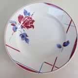 Assiettes anciennes Sarreguemines modèle Util