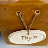 3 pot for aromatic plant basil percil thyme