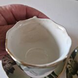 2 longwy art nouveau cups