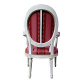 Louis XVI medallion armchair