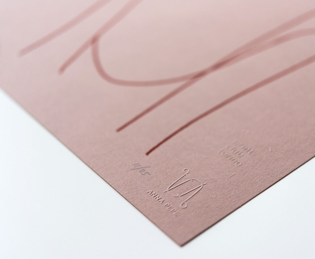Sérigraphie en édition limitée, A3