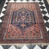 Tapis d'orient persan fait main hamadan 192 x 140