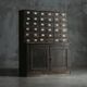 Travail Populaire Apothecary Cabinet, France, 19th Century