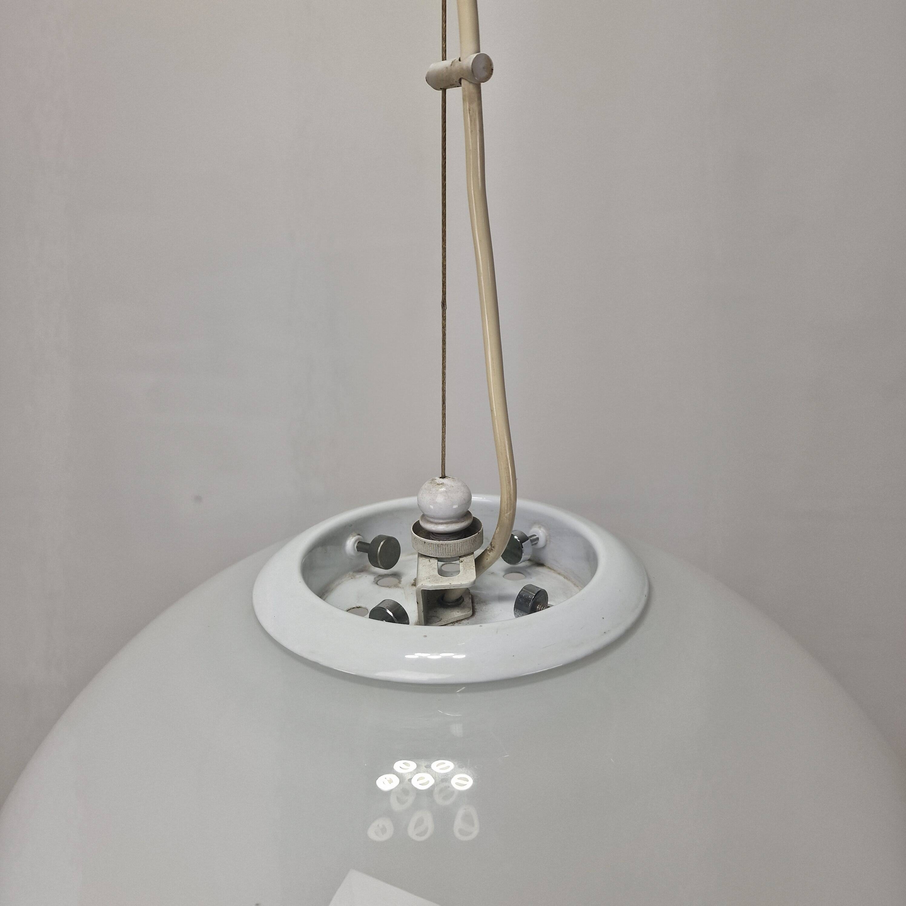 Italian Murano Glass Globe Chandelier, 1970s