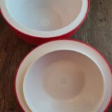 Vintage apple-shaped ice bucket