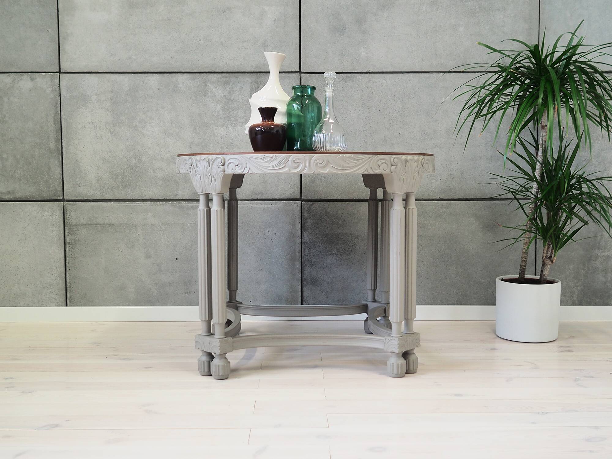 Oak coffee table, Danish design, 1940s, production: Denmark