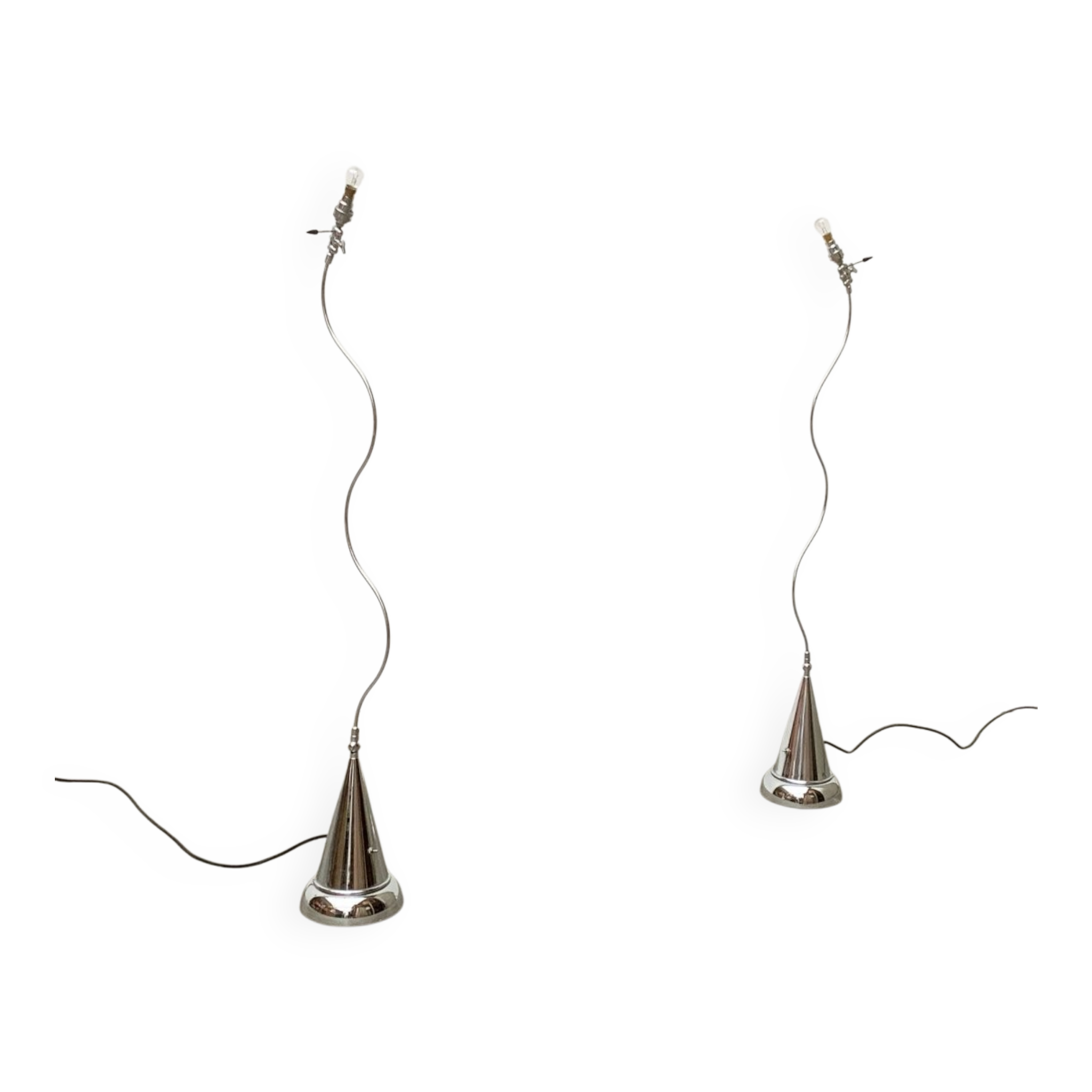 Postmodern Italian floor lamp by Andrea Bastianello for Disegnoluce, 1980s.