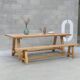 Old farmhouse table
