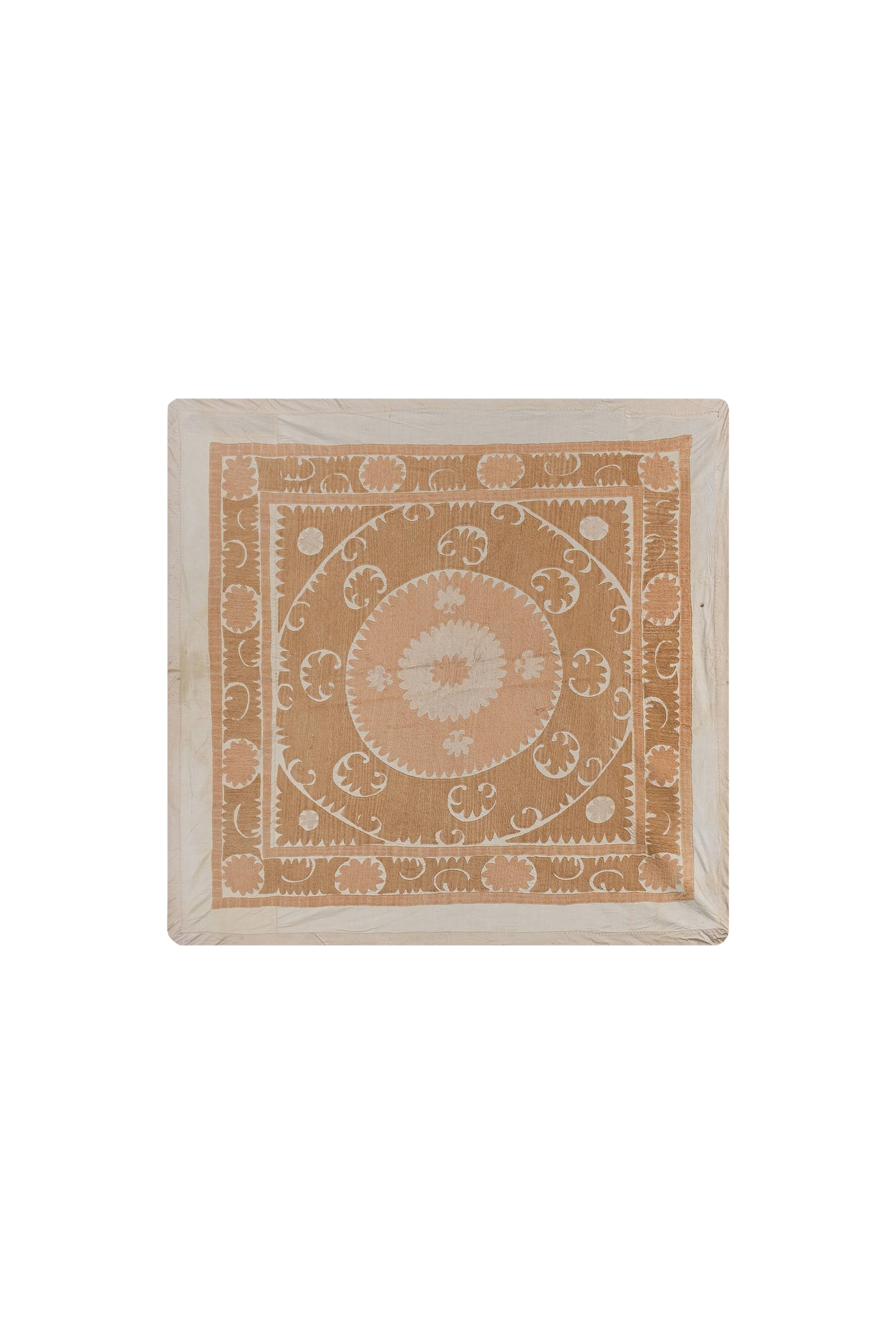 Tapis noué à la main, tapis turc vintage 136x141 cm