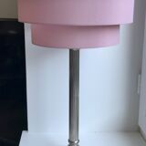 Silver metal lamp 50s