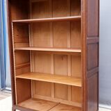 Evolutionary bookcase dressing room Oak Louis XV style