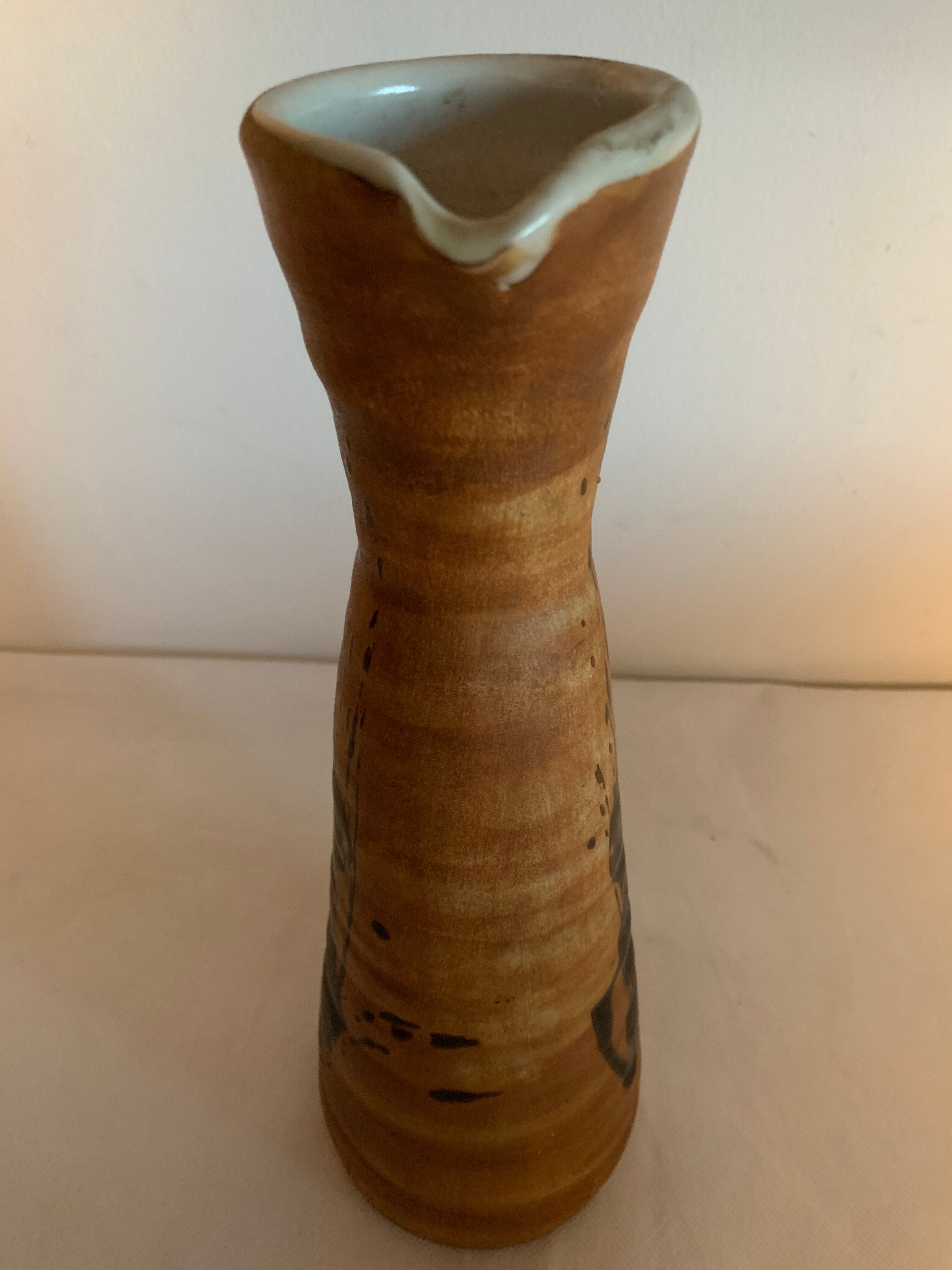 Ceramic pitcher the Pottery of the Colombe