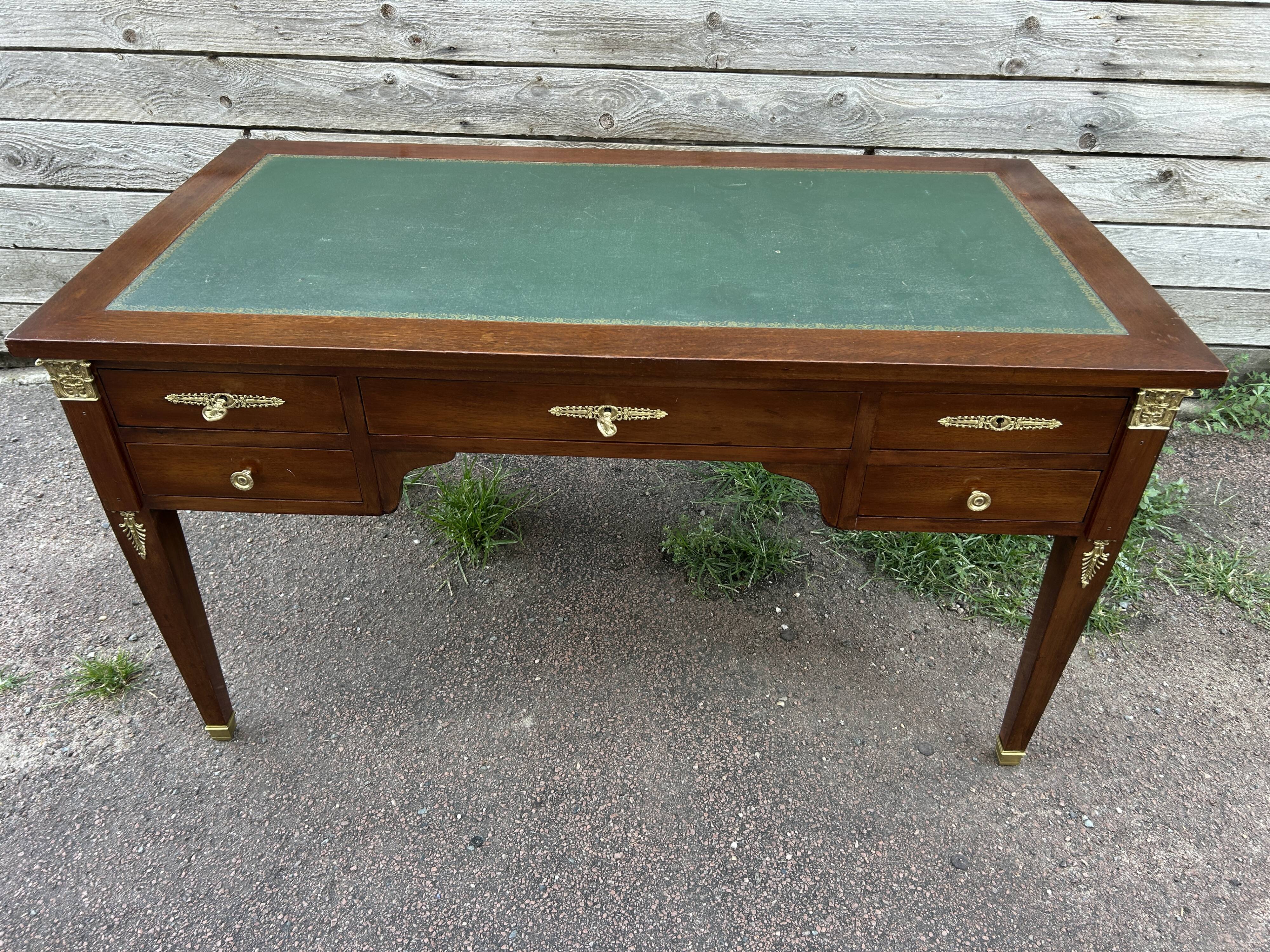 Mahogany Restoration Style Desk