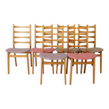6 chaises vintage des années 1960-1970 Allemagne